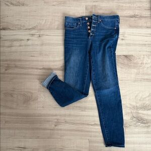 Banana Republic High Rise Skinny Classic Blue Women's stretch Jeans sz. 26